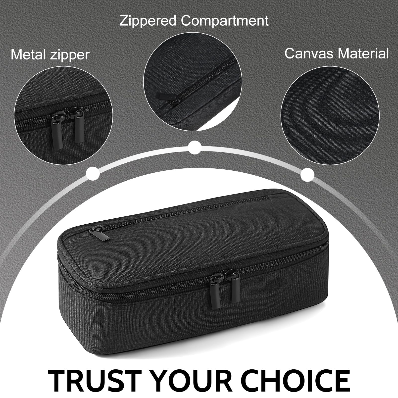 Gigmeta Federmäppchen Federtaschen Mäppchen Etui Stifte 5 Fach, Großer Vorrat Federmäppchen Große Größe Pencil Case Teenagerfeder Mäppchen Unisex - Image 5