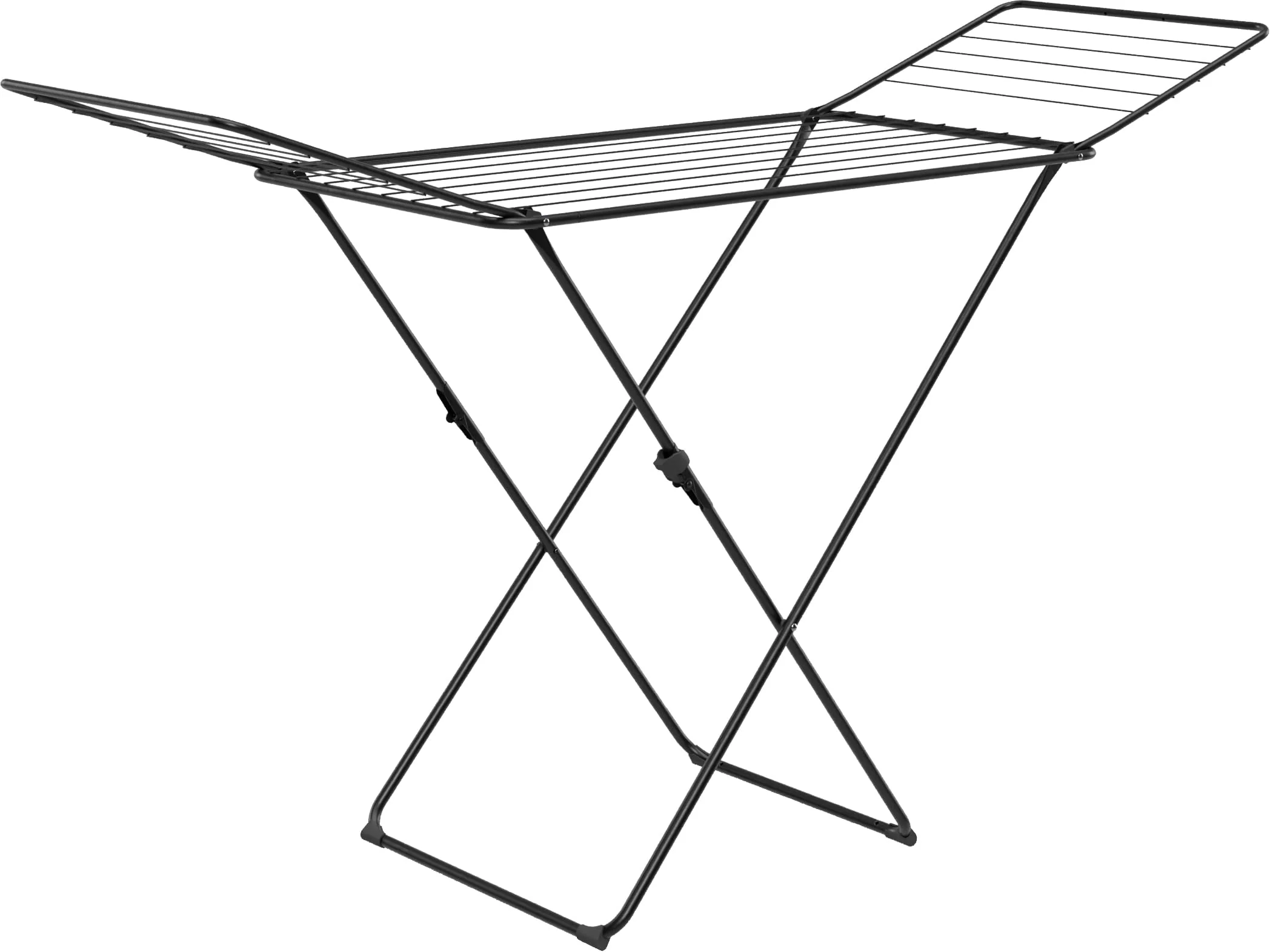 Gimi Tendedero Wäscheständer X-Leg Glory, Metall, Schwarz, 180 x 55 x 93 cm - Image 2