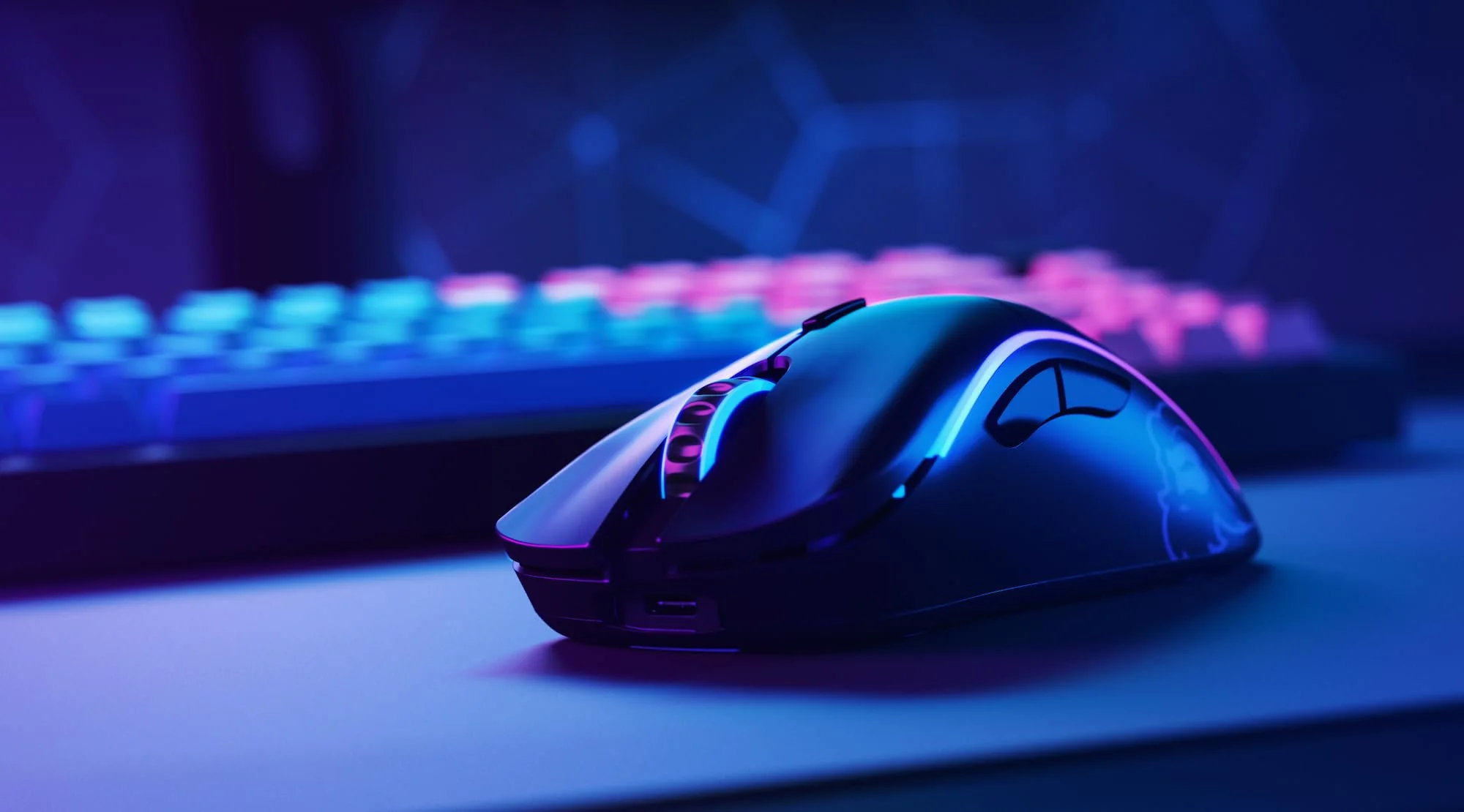 Glorious Gaming Model D Wireless Gaming Mouse – Superleichte 69 g, verzögerungsfreier 2,4-GHz-Funk, bis zu 71 Stunden Akku, RGB-Beleuchtung, BAMF-Sensor, ergonomisch, 6 Tasten – Mattschwarz - Image 6