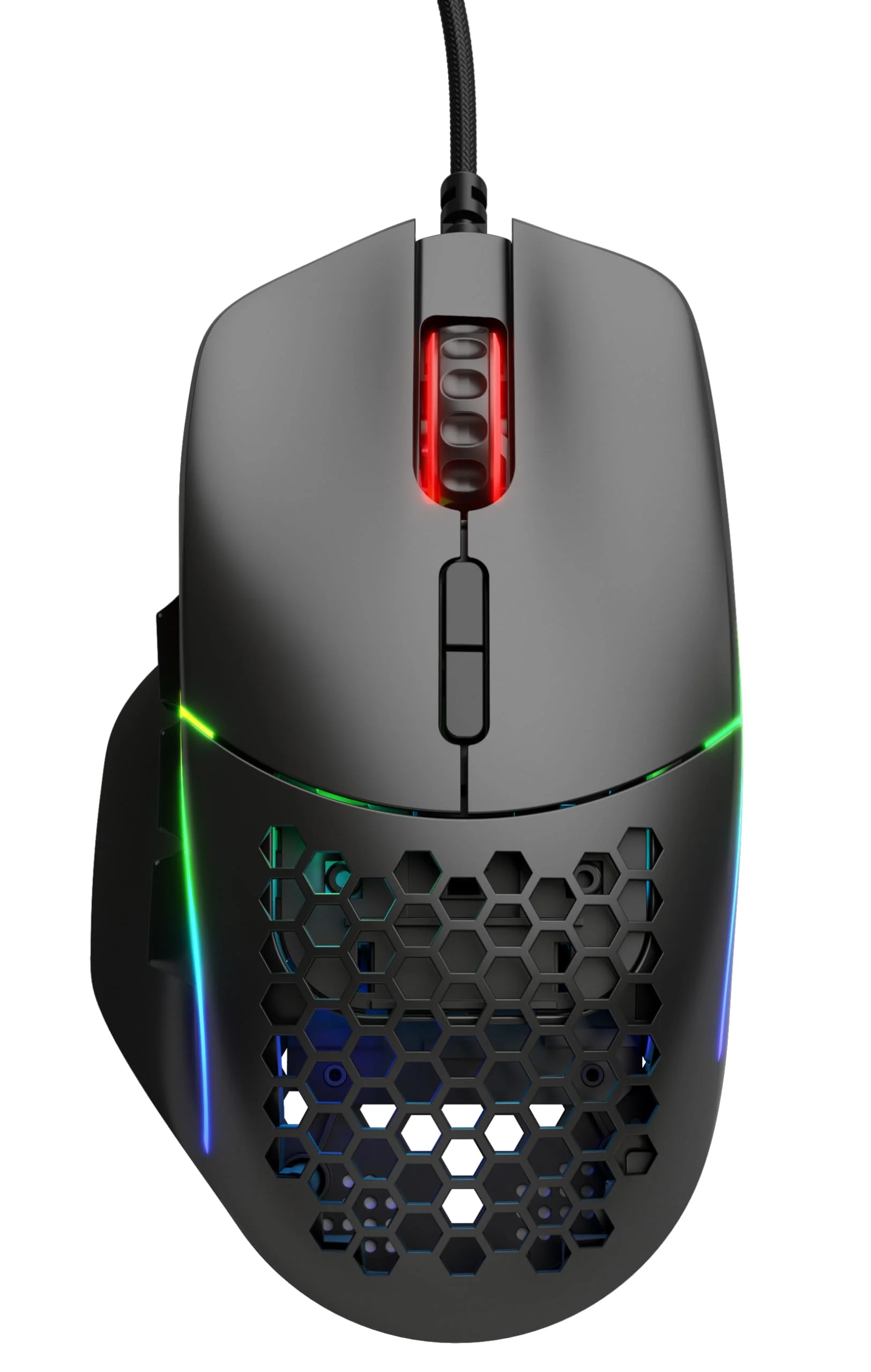 Glorious Gaming Model I Wired Gaming Mouse – superleichte 69 g, 2 tauschbare Tasten, RGB, PTFE-Füße, 9 programmierbare Tasten, seitliche Daumenablage – Schwarz - Image 9