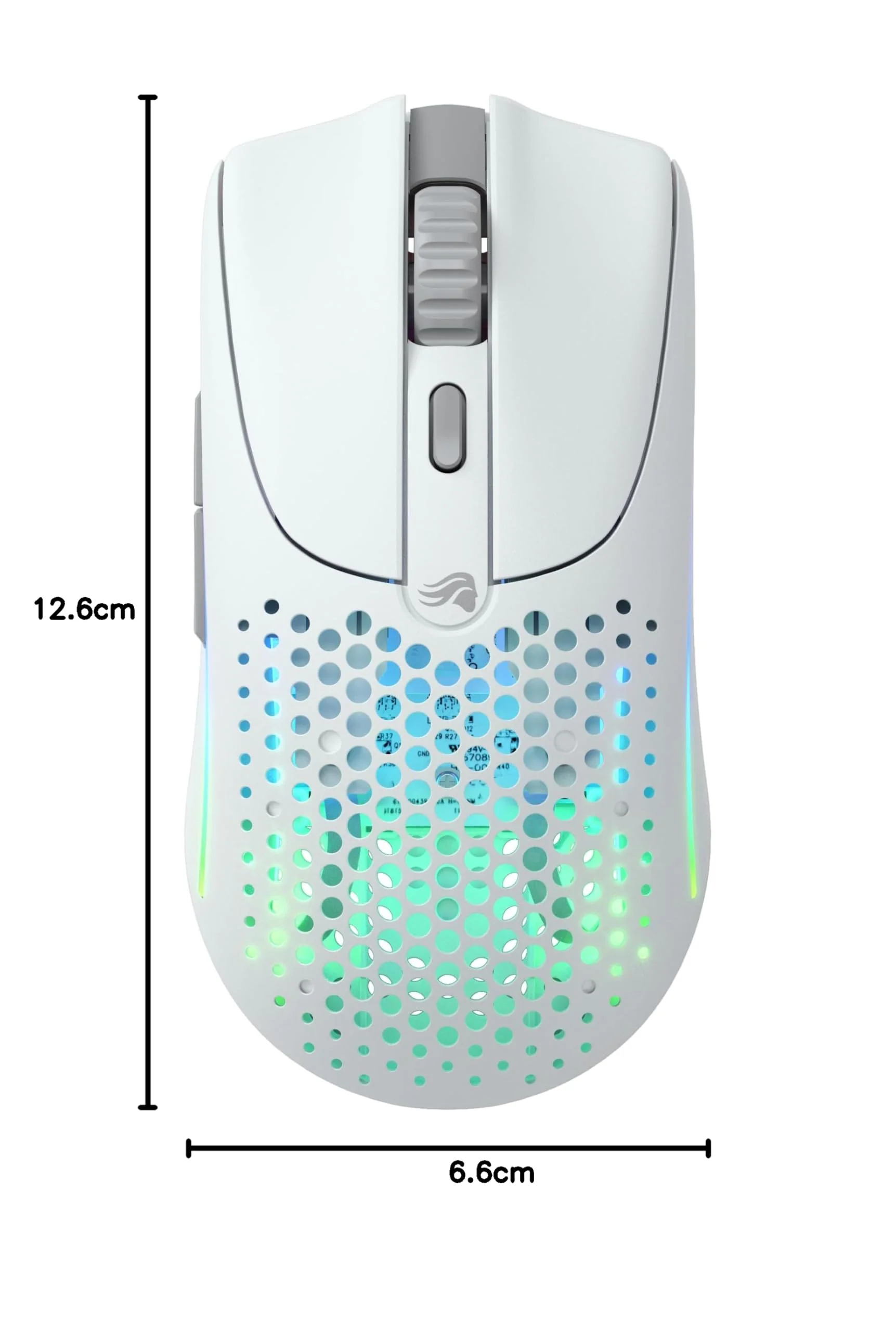 Glorious Gaming Model O 2 Wireless Gaming Mouse – 2,4 GHz & Bluetooth hybrid, superleichte 68 g, lange Akkulaufzeit, 26 k BAMF 2.0 Sensor, RGB-Beleuchtung, beidhändig, 6 Tasten, PTFE-Füße – Weiß - Image 16