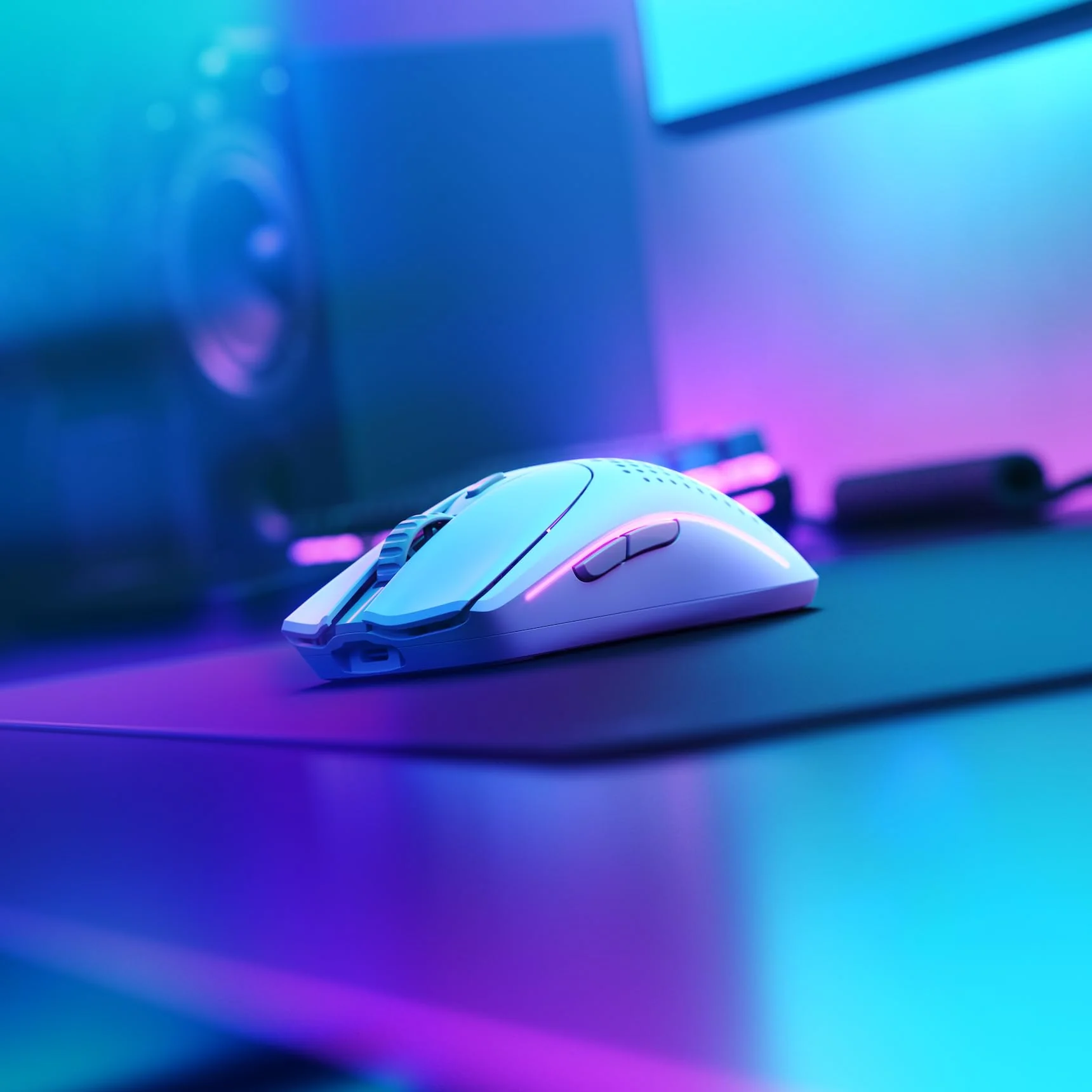 Glorious Gaming Model O 2 Wireless Gaming Mouse – 2,4 GHz & Bluetooth hybrid, superleichte 68 g, lange Akkulaufzeit, 26 k BAMF 2.0 Sensor, RGB-Beleuchtung, beidhändig, 6 Tasten, PTFE-Füße – Weiß - Image 17