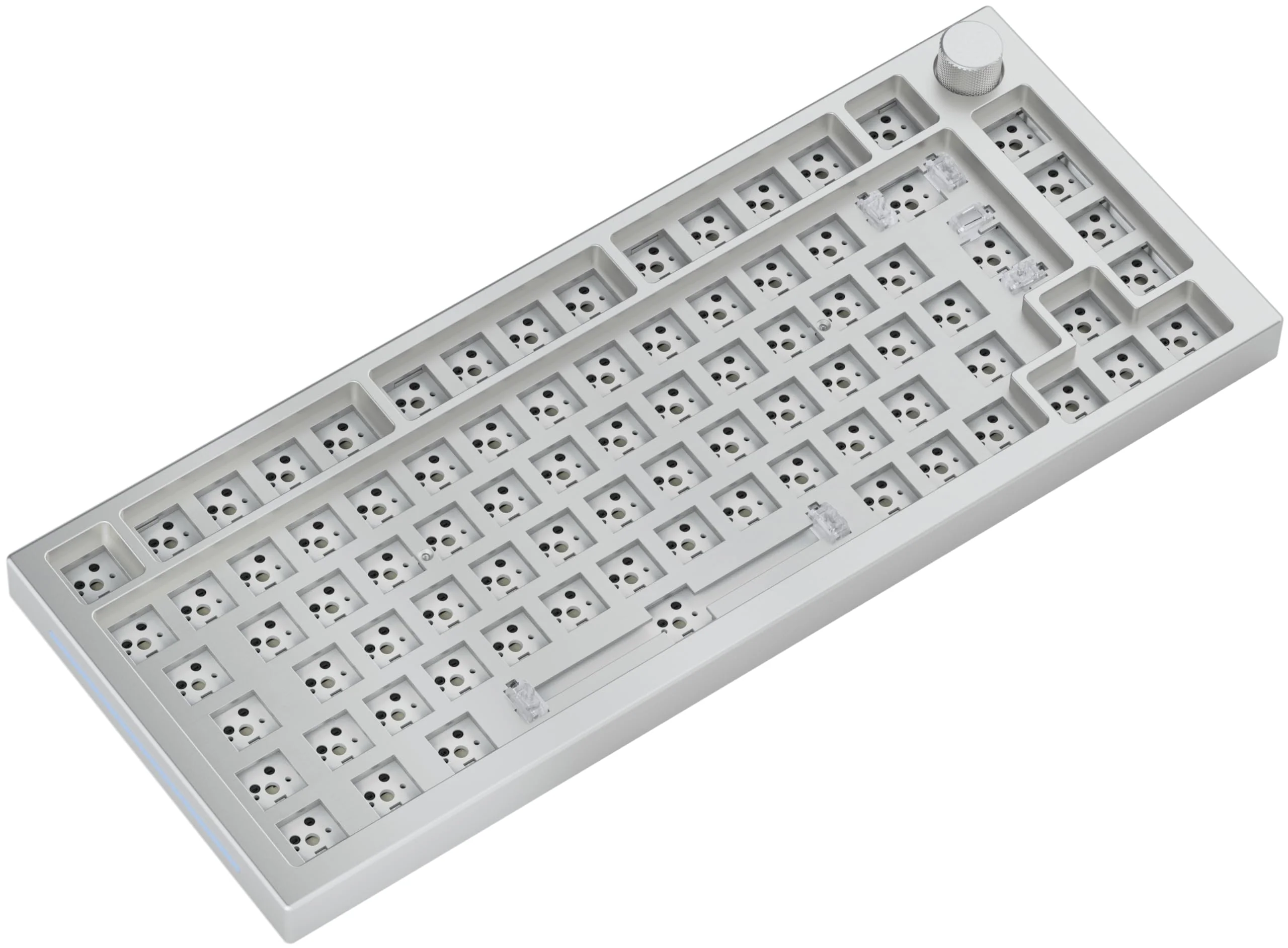 Glorious Pc Gaming Race GMMK Pro - 75% TKL Modular Gaming Keyboard Mechanical mit RGB Beleuchtung - Vollständige Anpassung auf Dichtungen montiert - Barebones (ISO-Layout, Weiß) - Image 10