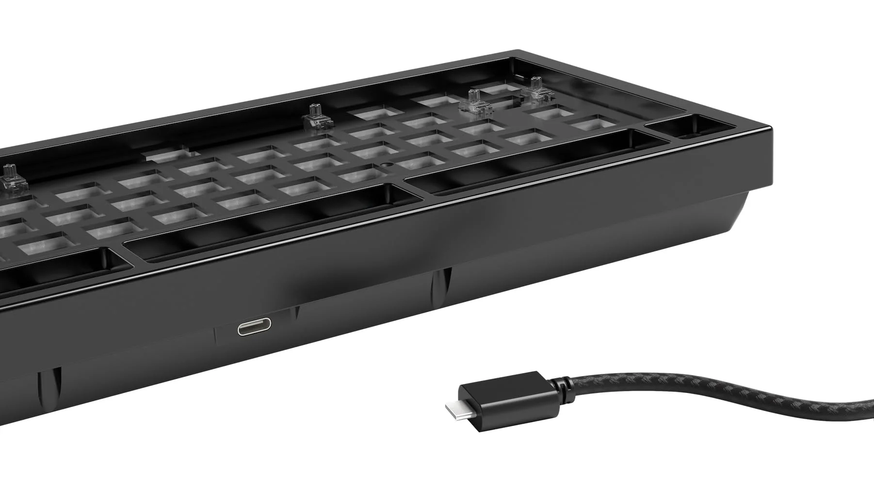 Glorious PC Gaming Race GMMK Pro Black Slate 75% TKL Tastatur - Barebone, ANSI-Layout, schwarz - Image 16