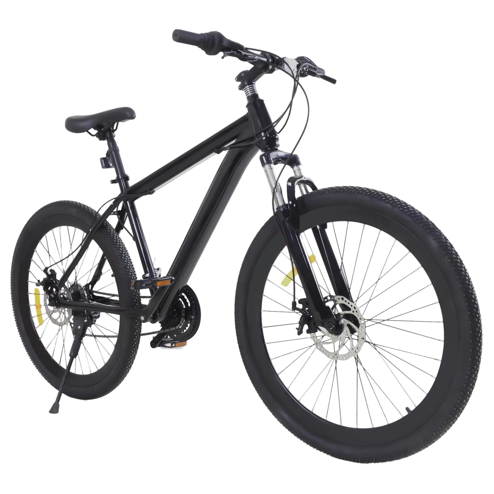 GMSLuu 26 Zoll 21 Gang MTB Mountain-Bike Fahrräder,Aluminium Jugendfahrrad Mountainbike Schwarz Fully MTB für Jungen Mädchen Damen & Herren - Image 2