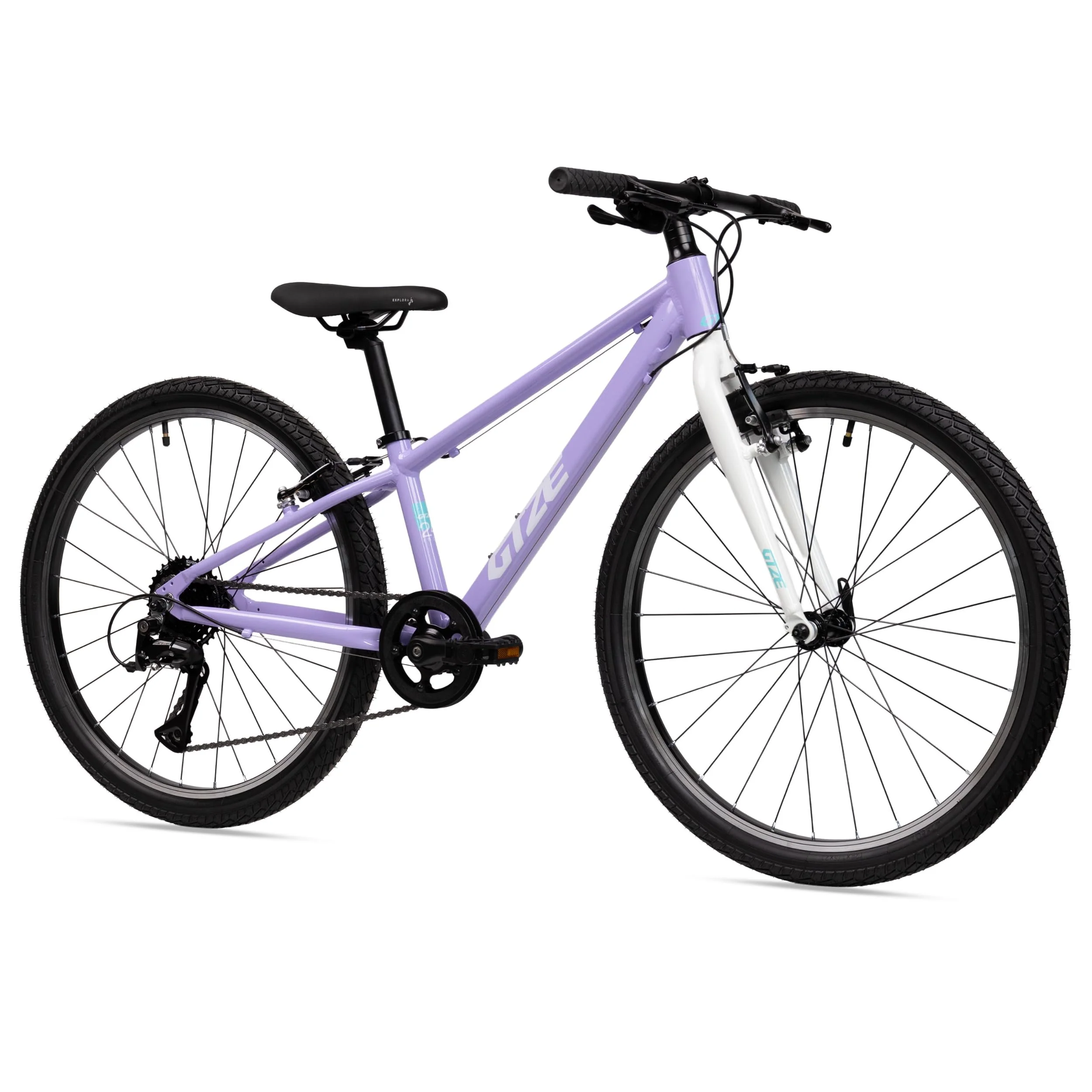 Goetze Light 24 Zoll Kinderfahrrad | Superleichtes MTB Hardtail | 8-Gang Kettenschaltung mit Drehschalter | V-Bremse vorne & hinten | Alurahmen 11" | ab 120 cm Körpergröße