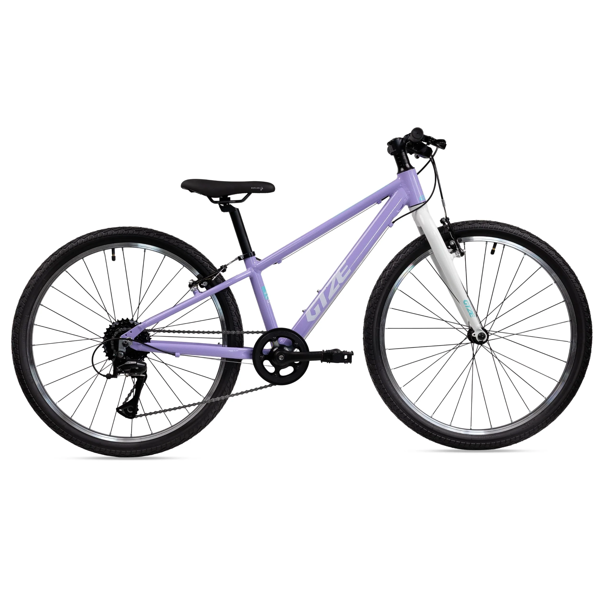 Goetze Light 24 Zoll Kinderfahrrad | Superleichtes MTB Hardtail | 8-Gang Kettenschaltung mit Drehschalter | V-Bremse vorne & hinten | Alurahmen 11" | ab 120 cm Körpergröße - Image 9
