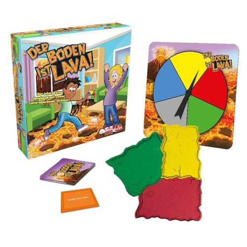 Goliath - Der Boden ist Lava, Spiel voller Bewegung für Drinnen und Draußen ab 5 Jahren, Für die Ganze Familie, Gesellschaftsspiel für 2 bis 6 Spieler - Image 3