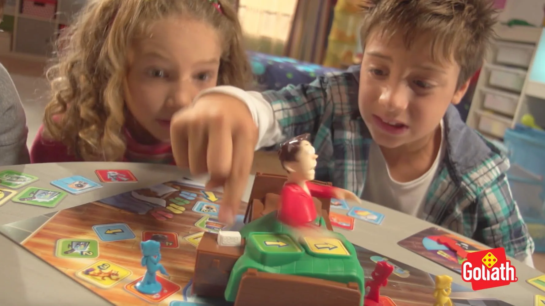 Goliath - LASS PAPA PENNEN - Kinderspiele ab 5 Jahren und 2 bis 4 Spieler - Gesellschaftsspiel für Junge und Mädchen voller Aufregung und Spaß mit Eindeutigen Anleitungen, Blau - Image 5