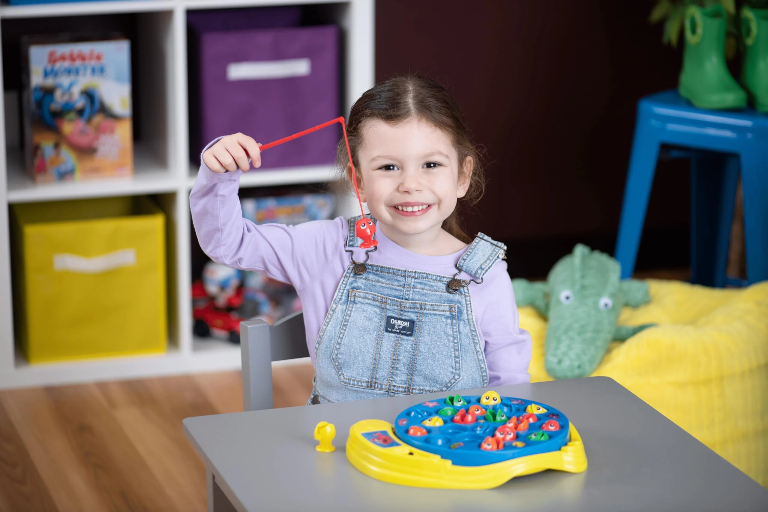 Goliath Let´s Go Fishin´ Original, Brettspiel für Kinder ab 3 Jahren, Angelspiel für 1 bis 4 Spieler, Geschenk Jungen und Mädchen - Image 8