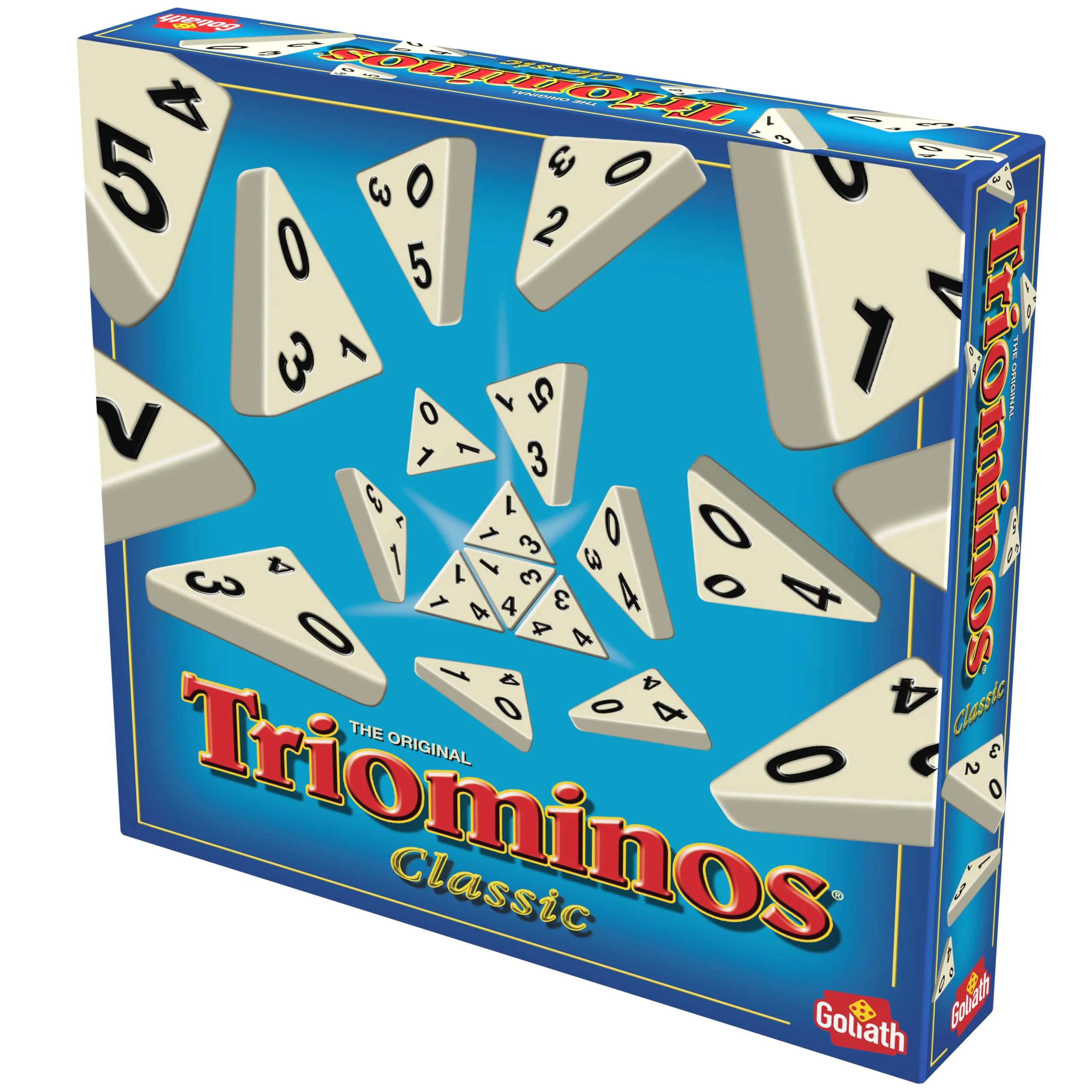 Goliath - Triominos Classic - Beliebtes Brettspiel bei Jung und Alt ab 6 Jahren - Familienspaß und Gesellschaftsspiel für 2-4 Spieler - Mit Taktik und Strategie für Kinder und Erwachsene - Image 4