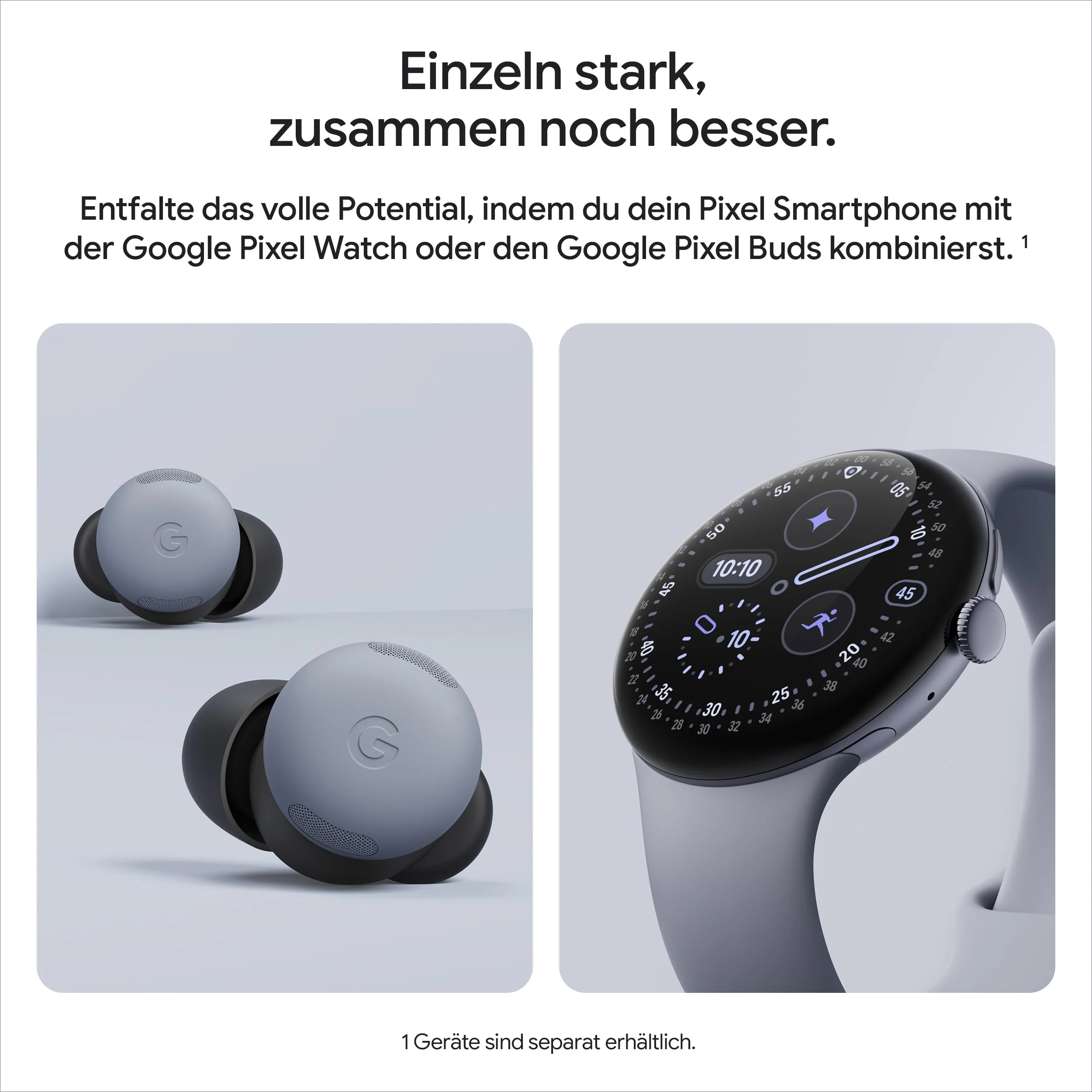 Google Pixel 10 Pro – Android-Smartphone ohne SIM-Lock, mit Gemini, Dreifach-Rückkamerasystem, mehr als 24 Stunden Akkulaufzeit und 6,3 Zoll großem Super Actua-Display – Moonstone, 128GB - Image 7