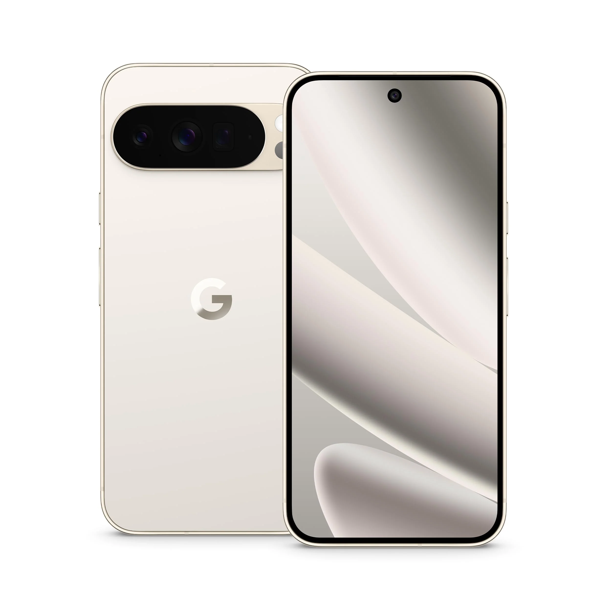 Google Pixel 10 Pro XL – Android-Smartphone ohne SIM-Lock, mit Gemini, Dreifach-Rückkamera, mehr als 24 Stunden Akkulaufzeit und 6,8 Zoll großem Super Actua-Display – Porcelain, 256GB