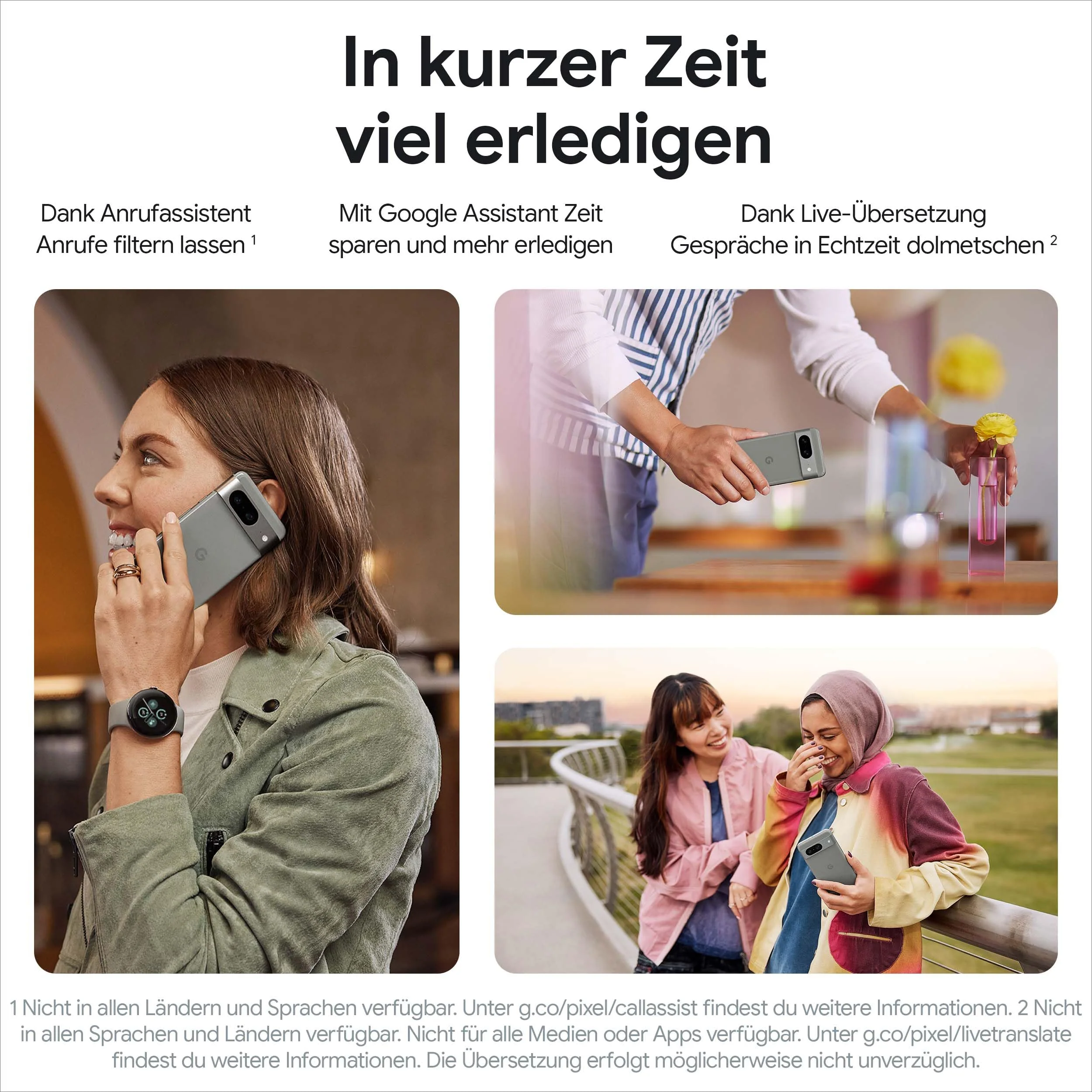 Google Pixel 8 – Android-Smartphone ohne SIM-Lock mit leistungsstarker Pixel-Kamera, 24 Stunden Akkulaufzeit und leistungsstarken Sicherheitsfunktionen – Rose, 256GB - Image 9