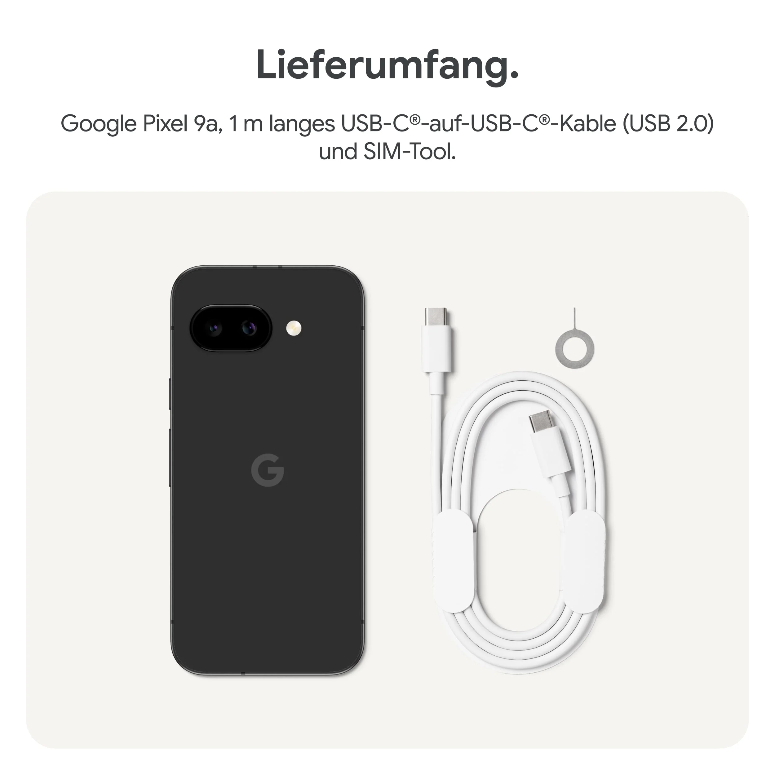 Google Pixel 9a: Android-Smartphone ohne SIM-Lock, mit KI-Kamera, 24 Stunden Akkulaufzeit und leistungsstarken Sicherheitsfunktionen – Porcelain, 128GB - Image 5