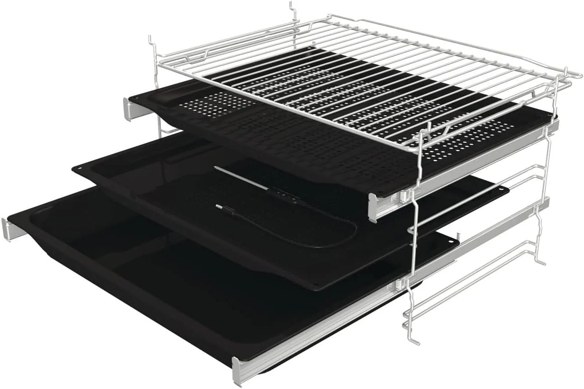 Gorenje 738009 OptiBake Advanced BSA 6747 A04BG Einbau-Backofen / 77L / Heißluft/AutoBake/Touch Bedienung/Bratenthermometer/GentleClose & Open/SteamAssist/StepBake/PizzaMode 300°C/schwarz - Image 3