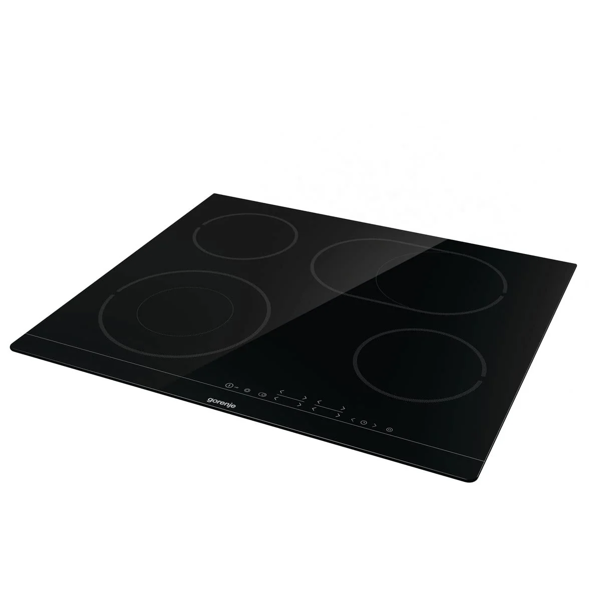 Gorenje ECT 643 BSC Kochfeld Elektro / 60 cm / Zweikreiszone / Bräterzone / TouchControl / Timer / Rahmenlos, Ohne Bridgezone - Image 2