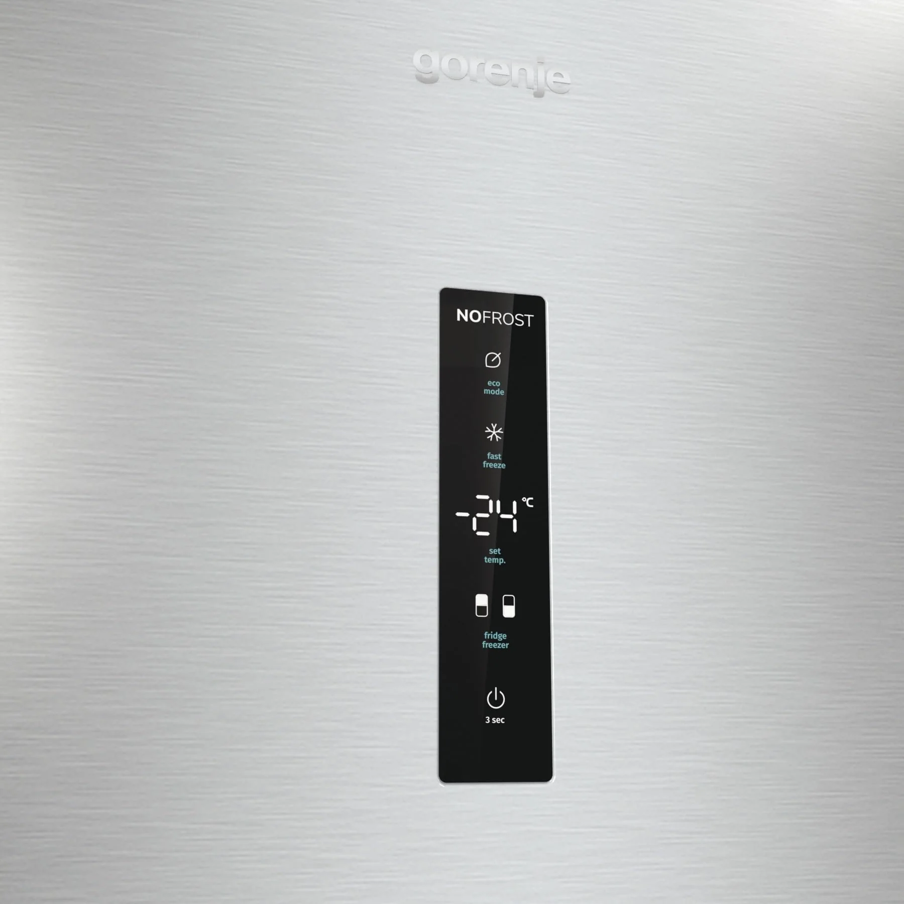 Gorenje NRK61CA2XL4Z Kühl-Gefrierkombination/NoFrostPlus/Multiflow 360° / ConvertZeroZone/AdaptTech/LED Display / 185 cm/Kühlteil 255 l/Gefrierteil 106 l / 35 dB/EEK: C/Edelstahl - Image 15