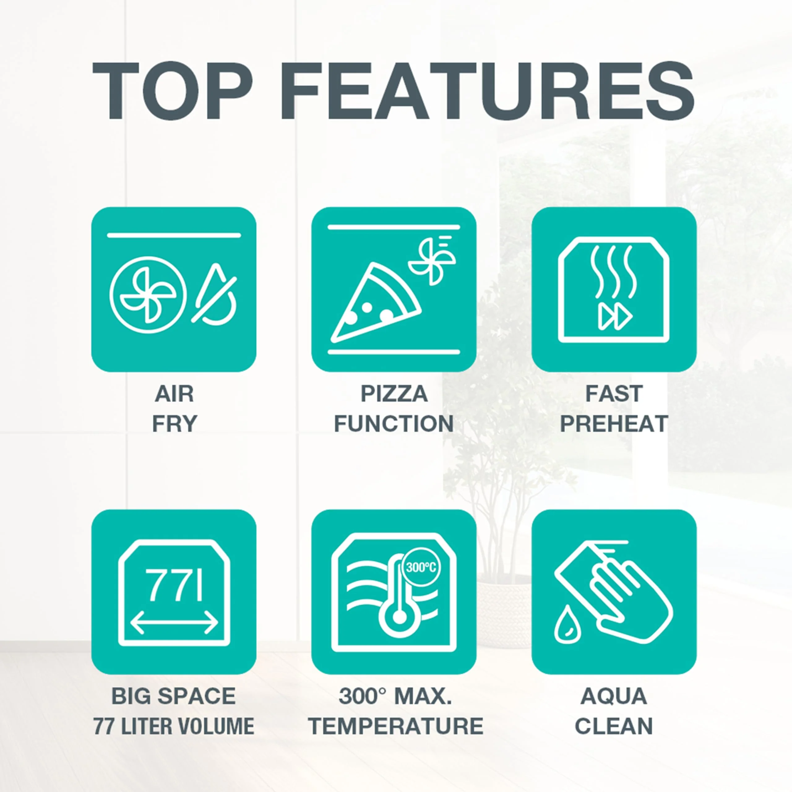 Gorenje OptiBake BOS 6737 E02X Einbau-Backofen / 77L / AquaClean/Heißluft/ExtraSteam/AirFry/PerfectGrill/Pizzamode 300°C/Edelstahl, Inox - Image 5