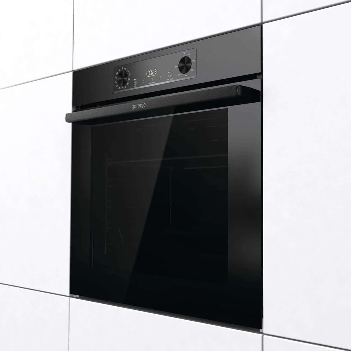 Gorenje OptiBake BOS6737 E02B Einbau-Backofen / 77L / AquaClean/Heißluft/ExtraSteam/AirFry/PerfectGrill/Pizzamode 300°C/Schwarz - Image 7