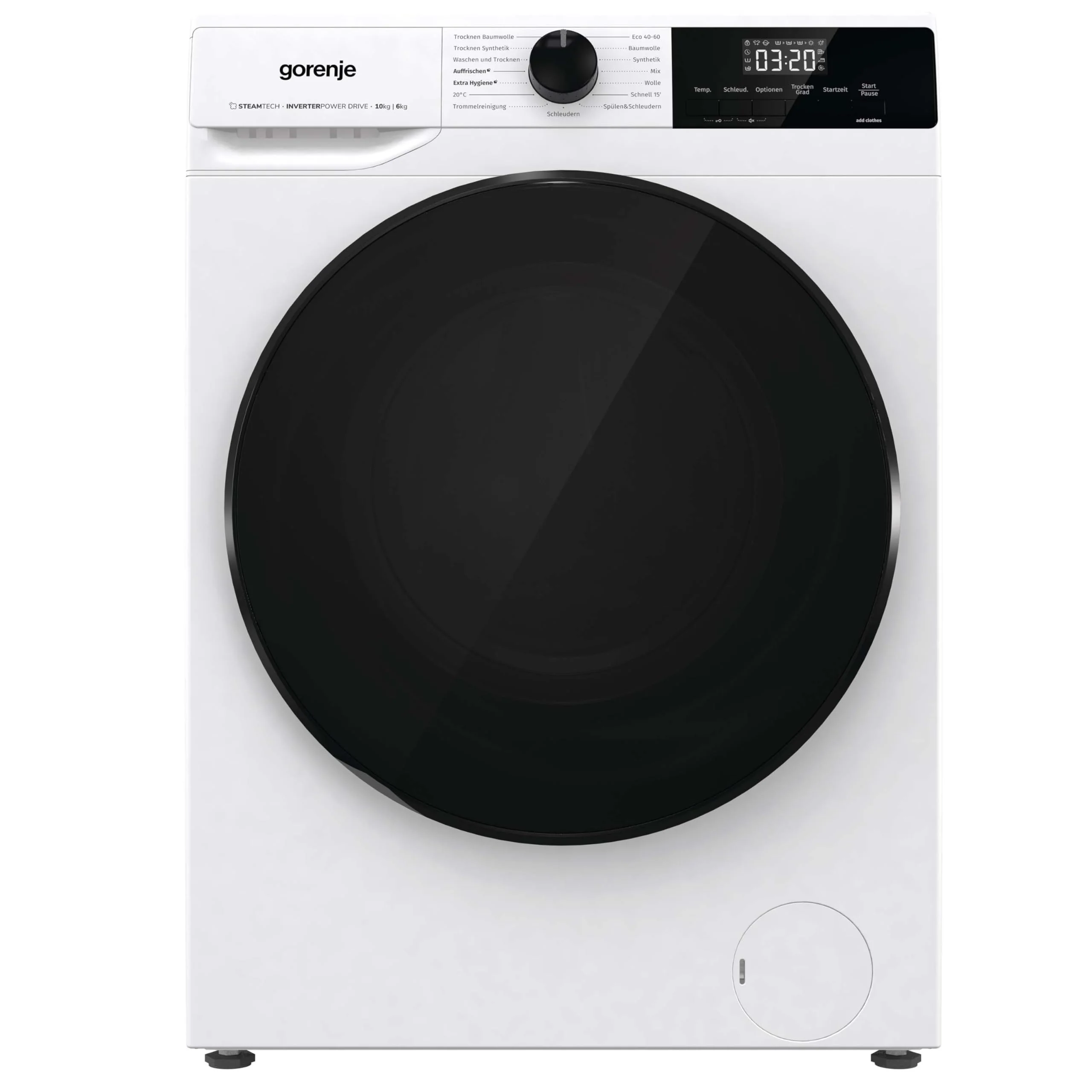 Gorenje WD2A164ADPS/DE Waschtrockner, 10kg, SteamTech, AllergyCare, Schnellprogramm, StopAddGo, AquaStop, Kindersicherung - Image 2