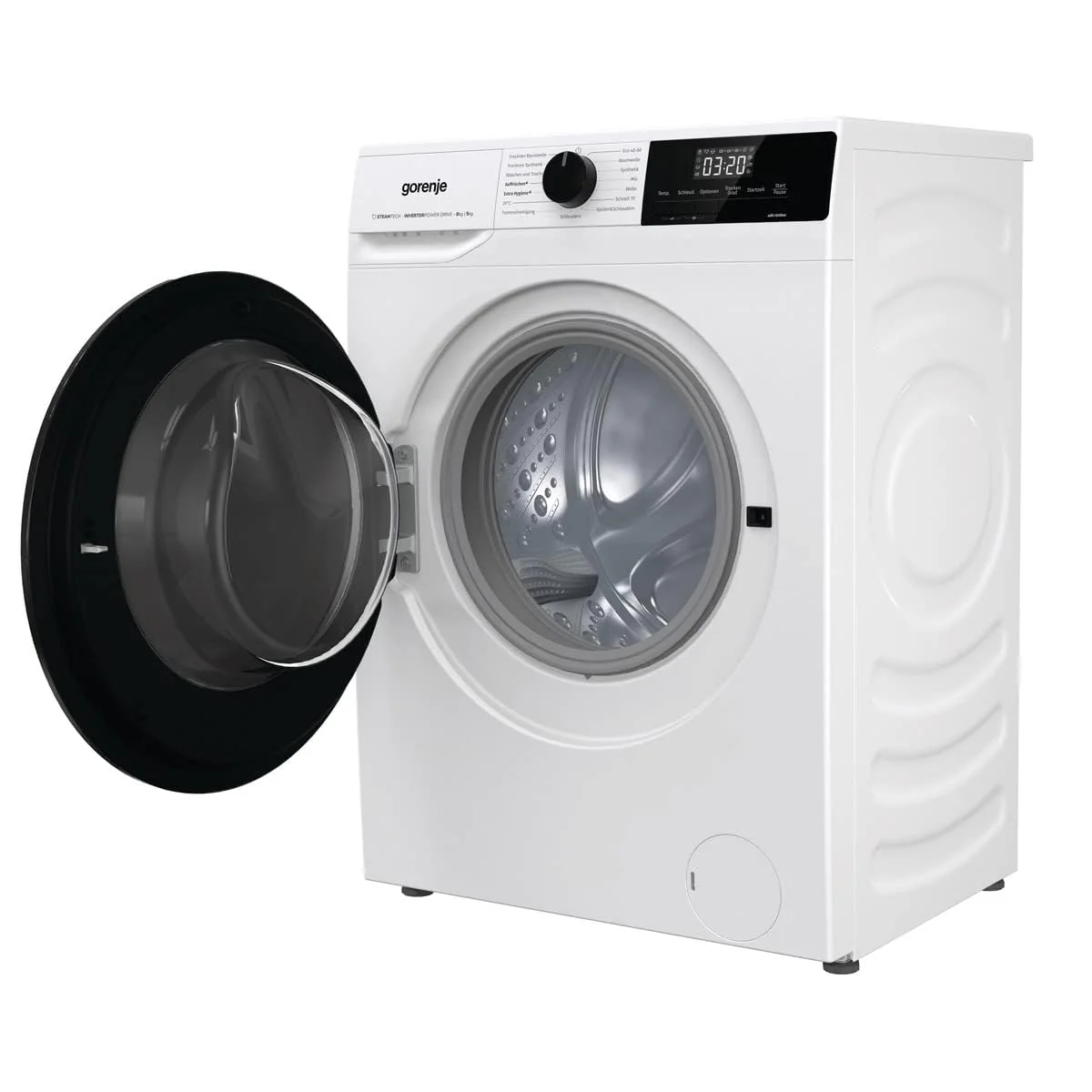 Gorenje WDAM 854 AP Waschtrockner mit Dampffunktion / 8 kg / 1400 U / 15 Programme/Aqua Stop/Inverter PowerDrive Motor/Kindersicherung/QuickDry/weiß - Image 8
