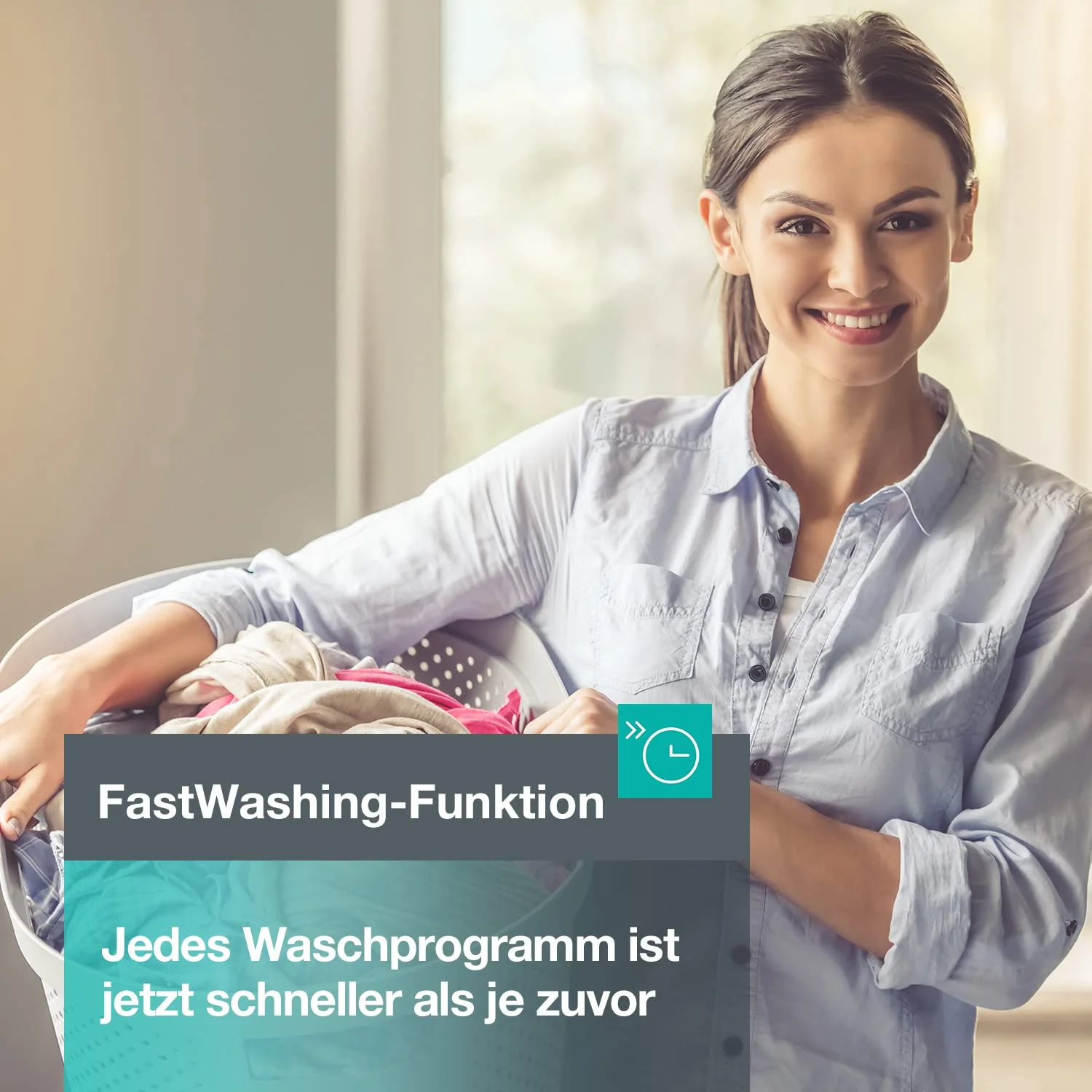 Gorenje WNEI 84 BPS Waschmaschine mit Dampffunktion / 8 kg / 1400 U/min /16 Programme Inverter Motor/Edelstahltrommel/AquaStop/Kindersicherung/SterilTub/Weiß - Image 13