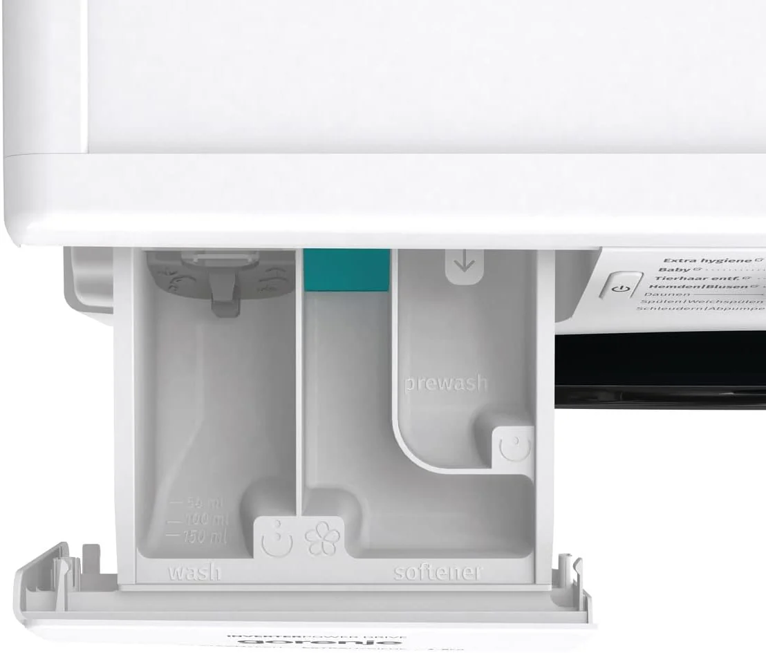 Gorenje WNEI 84 BPS Waschmaschine mit Dampffunktion / 8 kg / 1400 U/min /16 Programme Inverter Motor/Edelstahltrommel/AquaStop/Kindersicherung/SterilTub/Weiß - Image 15