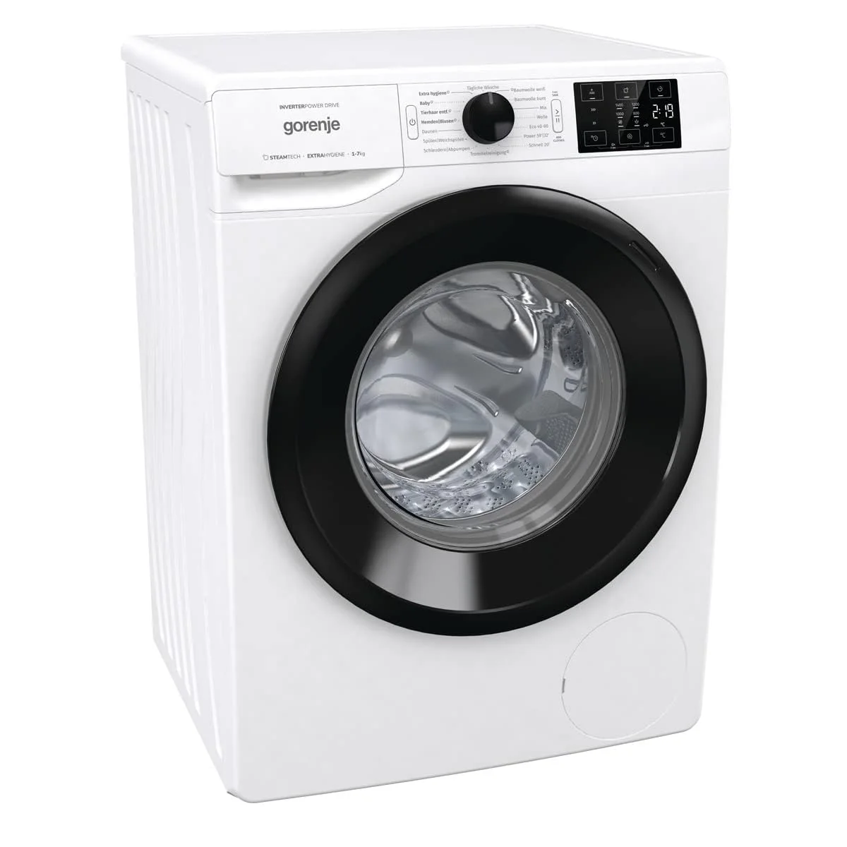 Gorenje WPAM74A1T Waschmaschine mit Dampffunktion/ConnectLife / 7Kg / 1400 U/min / 15 Programme/Totaler AquaStop/Wave Active Trommel/ExtraHygiene/PowerWash/Schnell Waschgang/EEK: A-10% - Image 3