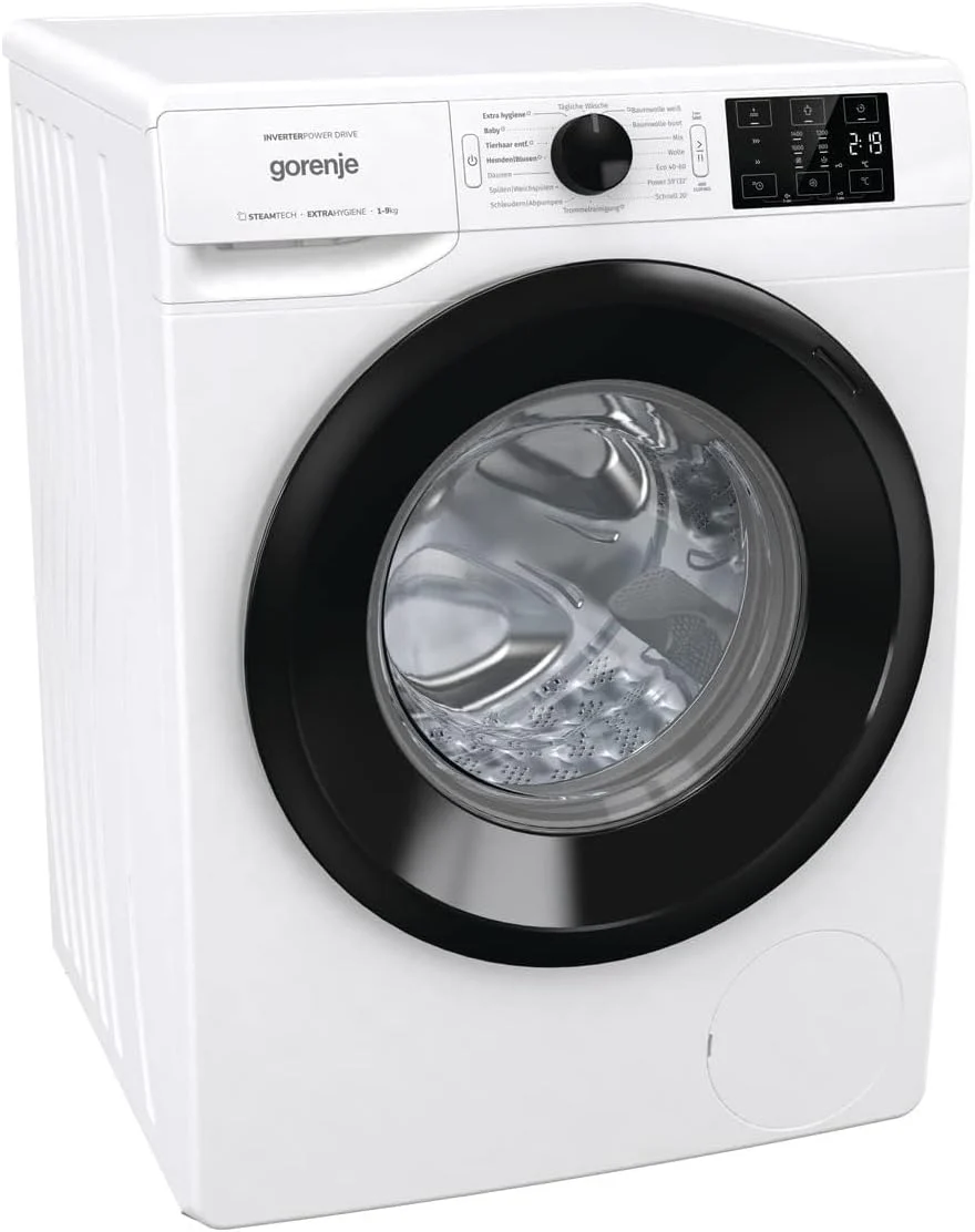 Gorenje WPAM94A1T Waschmachine mit Dampffunktion/ConnectLife / 9Kg / 1400 U/min / 15 Programme/Totaler AquaStop/Wave Active Trommel/ExtraHygiene/PowerWash/Schnell Waschgang/EEK: A-10% - Image 8