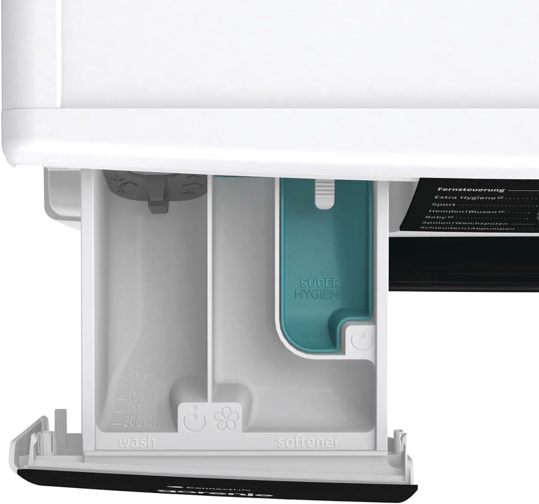 Gorenje WPNA 14 ATSWIFI3 Waschmaschine, 10kg, WiFi, EEK A, Made in Europe, Inverter PowerDrive Motor, 1400 U/min, 15 Programme, AquaStop, SteamTech, Schnellprogramm, weiß - Image 5