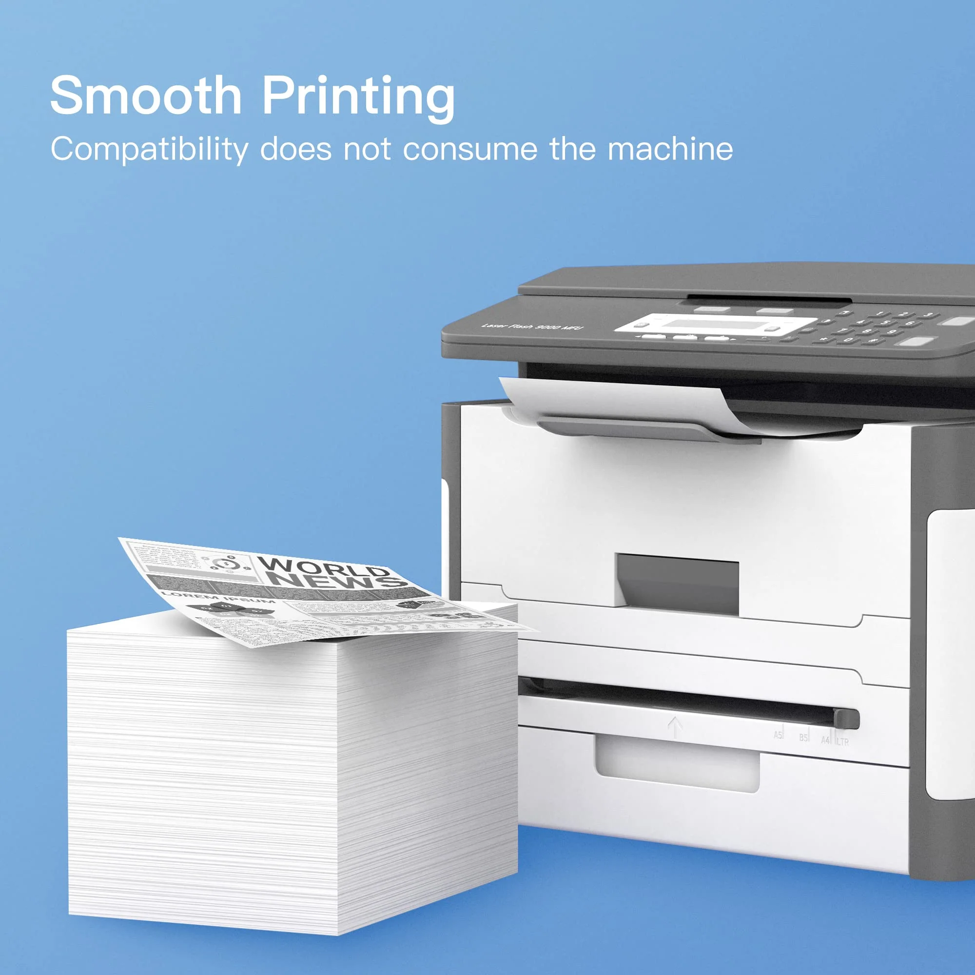GPC IMAGE TN2510 XL TN-2510XL MFC-L2835DW HL-L2400DW Toner Kompatibel für Brother TN-2510 XL TN2510XL 2510 für HL-L2400DWE MFC-L2800DW DCP-L2620DW MFC-L2860DWE DCP-L2627DW Mit Chip (2er-Pack Schwarz) - Image 7