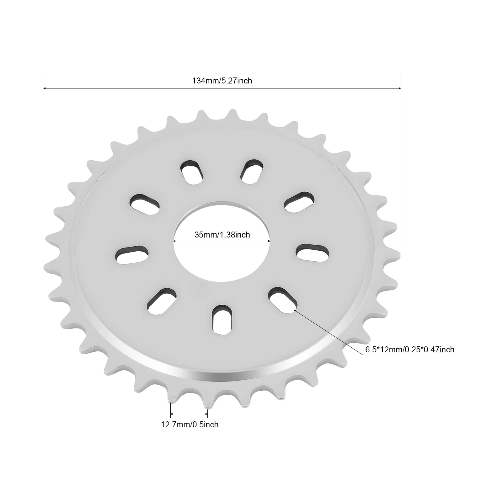 GramStudio Elektro Fahrrad Motor Umbausatz, 36V 350W Elektro Conversion Twist Kit, E-Bike-Umrüstung mit Brush Motor und Freewheel Geeignet für Die Meisten Fahrradräder - Image 5