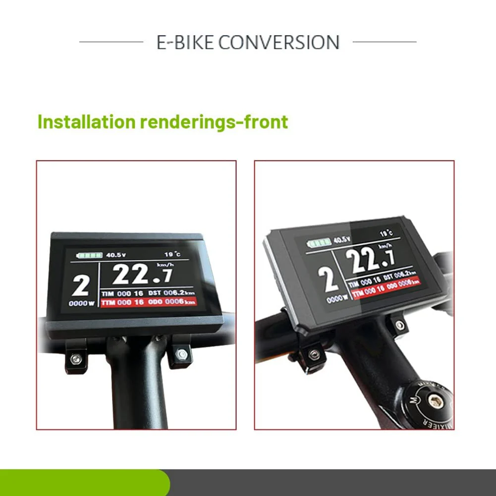 Graootoly Displayhalter Halterung Elektrofahrrad System Display Halterung für Ebike KT LCD 3 LCD3U LCD8H LCD8HU Display - Image 4