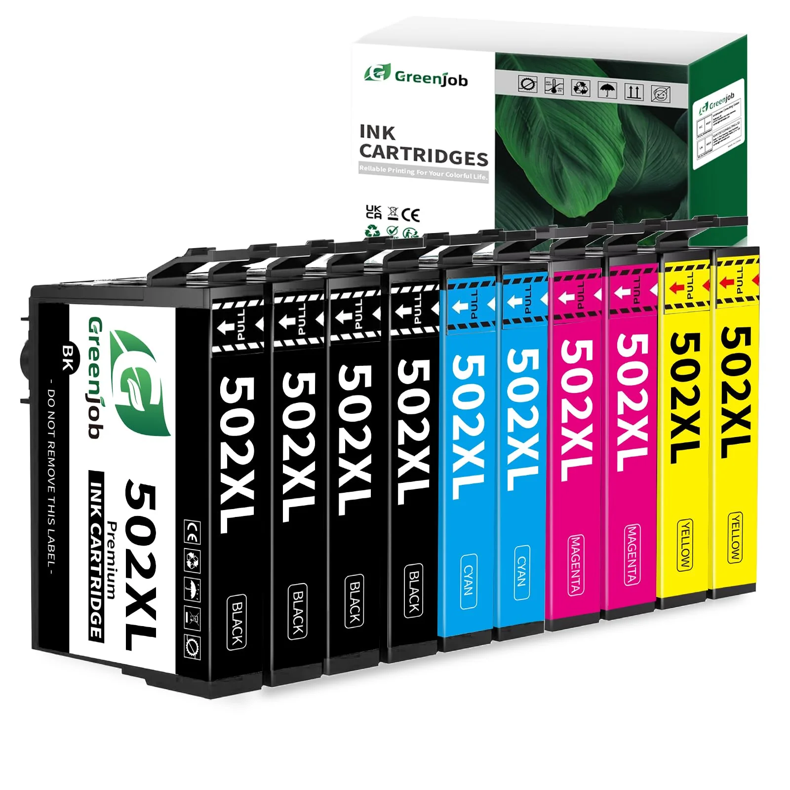 Greenjob 502XL Druckerpatronen für Epson 502 Multipack Kompatibel mit Epson Expression Home XP-5100 XP5100 XP-5105 XP-5150 XP-5155 Workforce WF-2860 WF-2865 WF-2880 WF-2885 (10er-Pack) - Image 7
