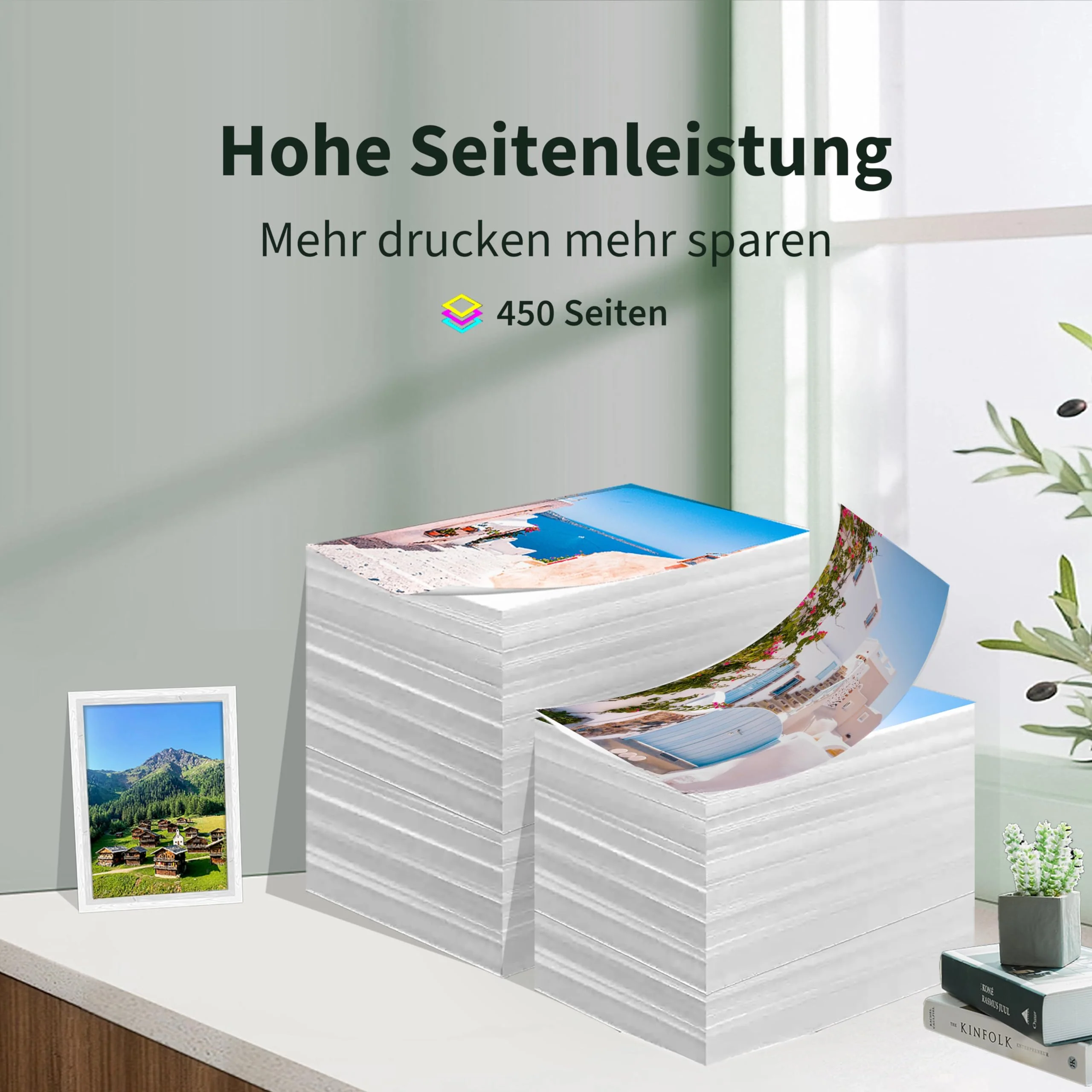 Greenjob 603XL Druckerpatronen für Epson 603 Tintenpatronen Kompatibel mit Epson Expression Home XP-2100 XP-2105 XP-3100 XP-3105 XP-4100 XP-4155 Workforce WF-2810 WF-2830 (2 Cyan, 2 Magenta, 2 Gelb) - Image 2
