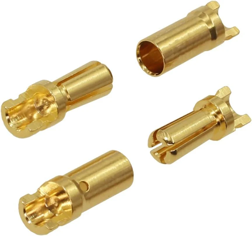 GTIWUNG 80 Stück 4mm 3,5mm Vergoldete Bananenstecker Motor Elektronische Weiblich Männlich Stecker, 40Paar RC Brushless Motor ESC vergoldete Bananenstecker Kugelstecker - Image 6
