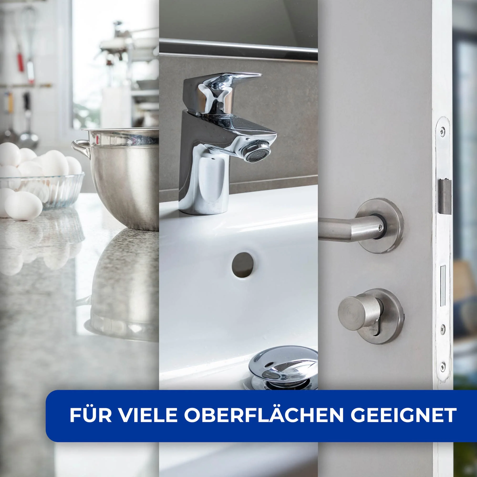 Gundel-Putz Putzschwamm Set 10 Pack, Blau - Reinigungsschwämme - Schmierfrei, Kratzfrei & Schonend für alle Oberflächen | Spülschwamm und Topfreiniger - Schwamm für Putzsteine (11x6x4cm) - Image 7