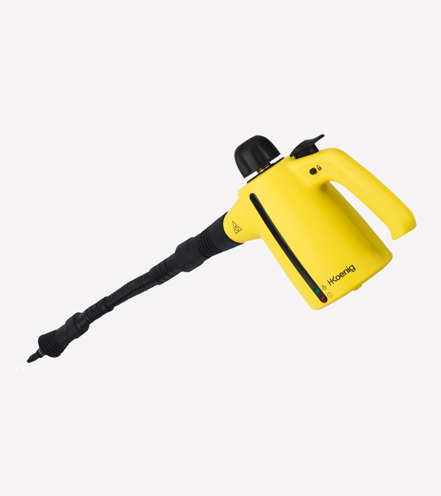 H.Koenig Hand- und Besendampfreiniger NV720, 3,5 bar, Dampf 30 g/min, 350 ml, Bereit in 3min, Leistungsstark 1050W, 14 Zubehör für Böden, Möbel, Auto, Bad, Fenster, Küche - Image 5