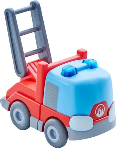 HABA 303844 - Kullerbü – Feuerwehr-Leiterwagen , Motorikspielzeug von 2-8 Jahren , Tolles Zubehör für alle Kullerbü-Bahnen - Image 9