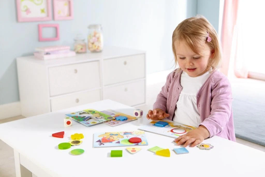 HABA Meine ersten Spiele – Teddys Farben & Formen – Lernspiel zur Förderung von Feinmotorik & Detailverständnis, ab 2 Jahren – 1005878001 - Image 6