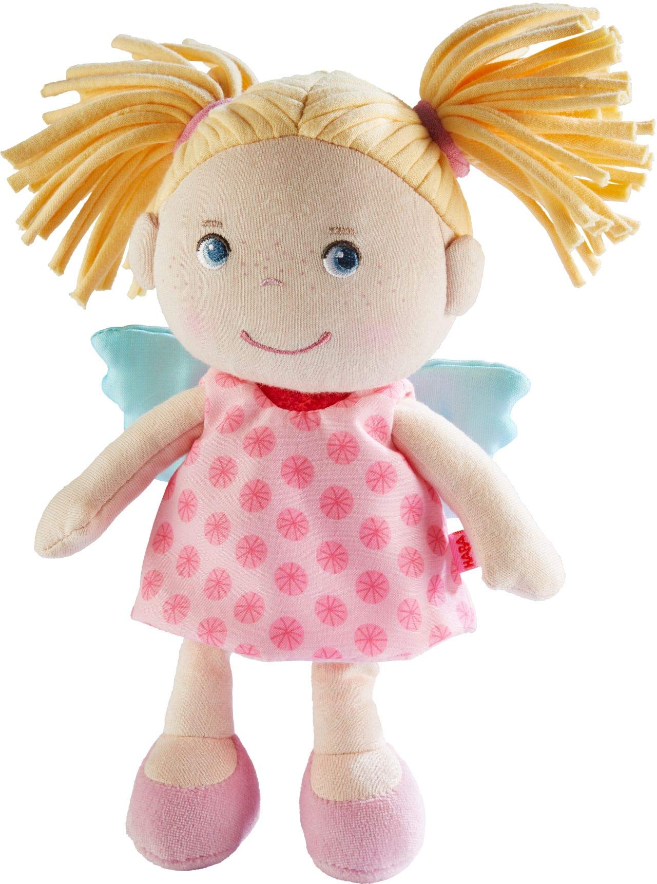 HABA Schutzengel Finja – Kuschelige Stoffpuppe (20 cm), perfektes Willkommensgeschenk für Babys & Kleinkinder – Waschbar bei 30 °C – 1304103001 - Image 8