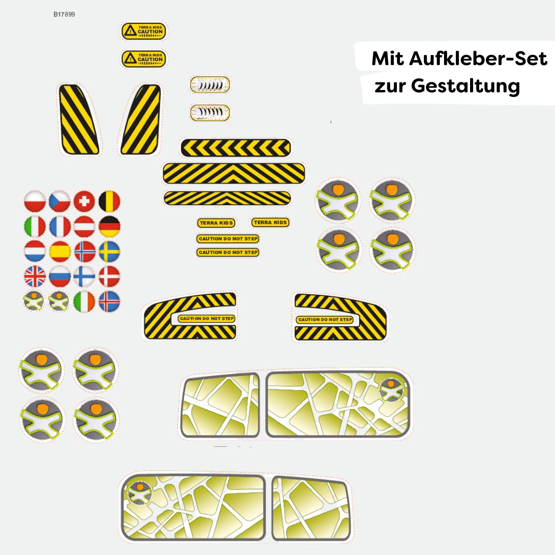 HABA Terra Kids Wurfgleiter – Gleitflugzeug für Kinder ab 5 Jahren, Robustes Styropor, hervorragende Flugeigenschaften, 48x48 cm, leicht zusammenbaubar – 1303520001 - Image 3