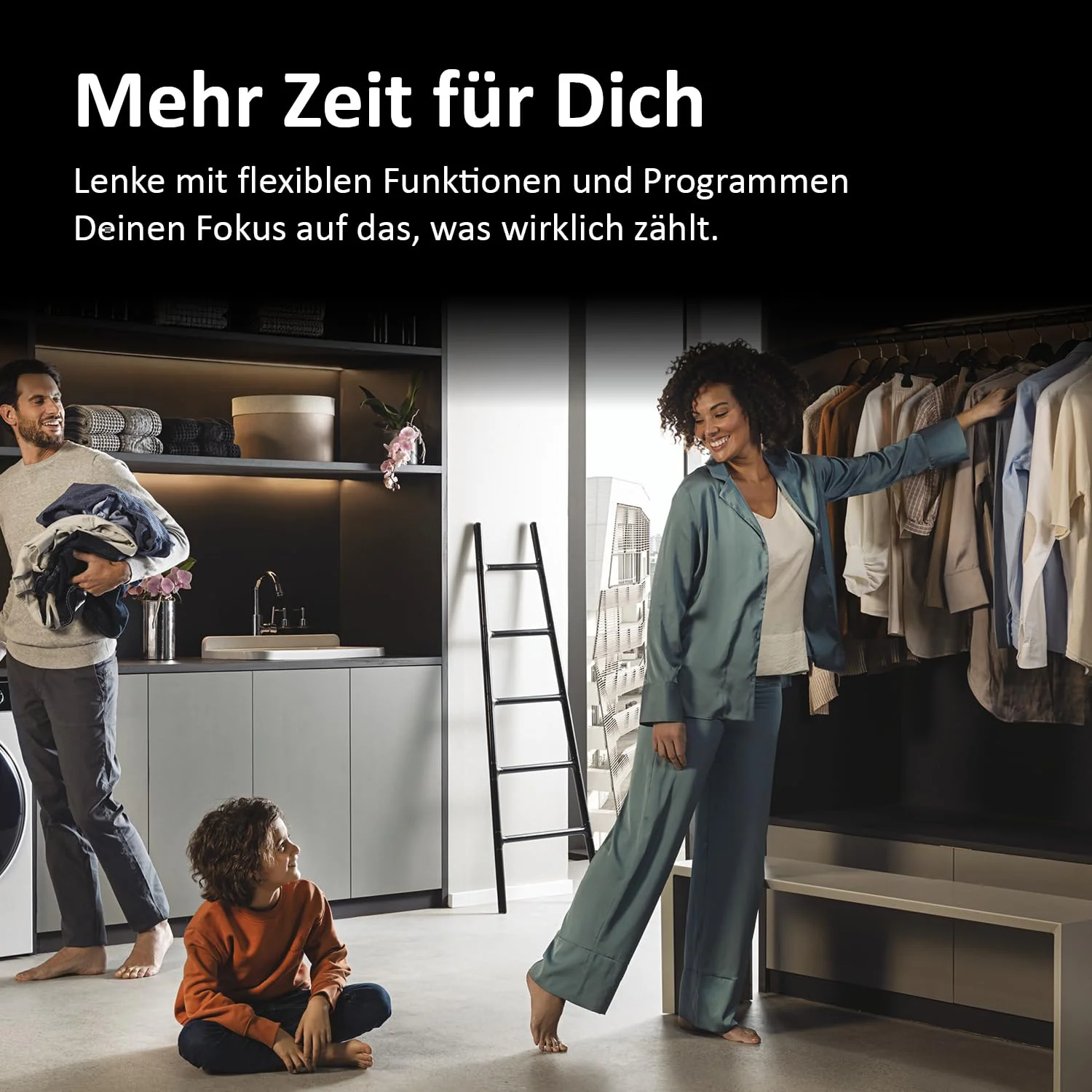 Haier Frontlader Waschmaschine 10kg I I-PRO SERIE 1 HW100-BP14929 I Washing Machine mit A-Effizienz, 1.400 U/Min. & sparsamem Inverter-Motor I Inkl. Refresh- sowie Expressprogramm und Mengenautomatik - Image 3