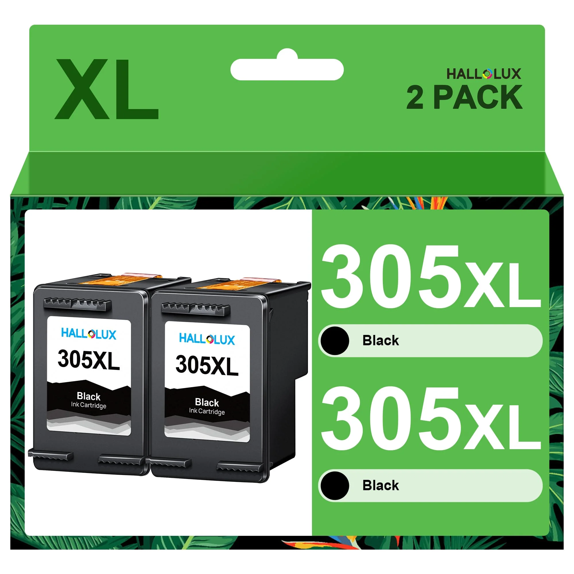 HALLOLUX 305XL Schwarz Druckerpatrone Kompatibel für HP 305 Patronen Schwarz für HP Deskjet 2700 Patrone 2710 2720e 2724 Plus 4120 4120e 4110 Envy 6000 6020e 6032 6030 6400 Pro 6420 6420e 6432 - Image 5