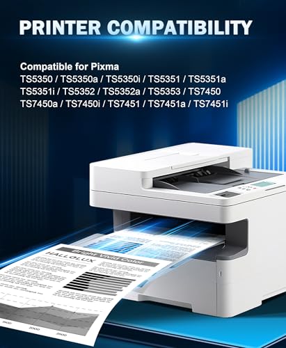 HALLOLUX 560 XL Schwarz Druckerpatronen Kompatibel für Canon 560 561 Black Patronen für Canon Pixma TS5350i Patronen TS7450i TS5350 TS5350a TS7451i TS5351 TS5351i TS5351a TS7450 TS7451 (2er-Pack) - Image 6