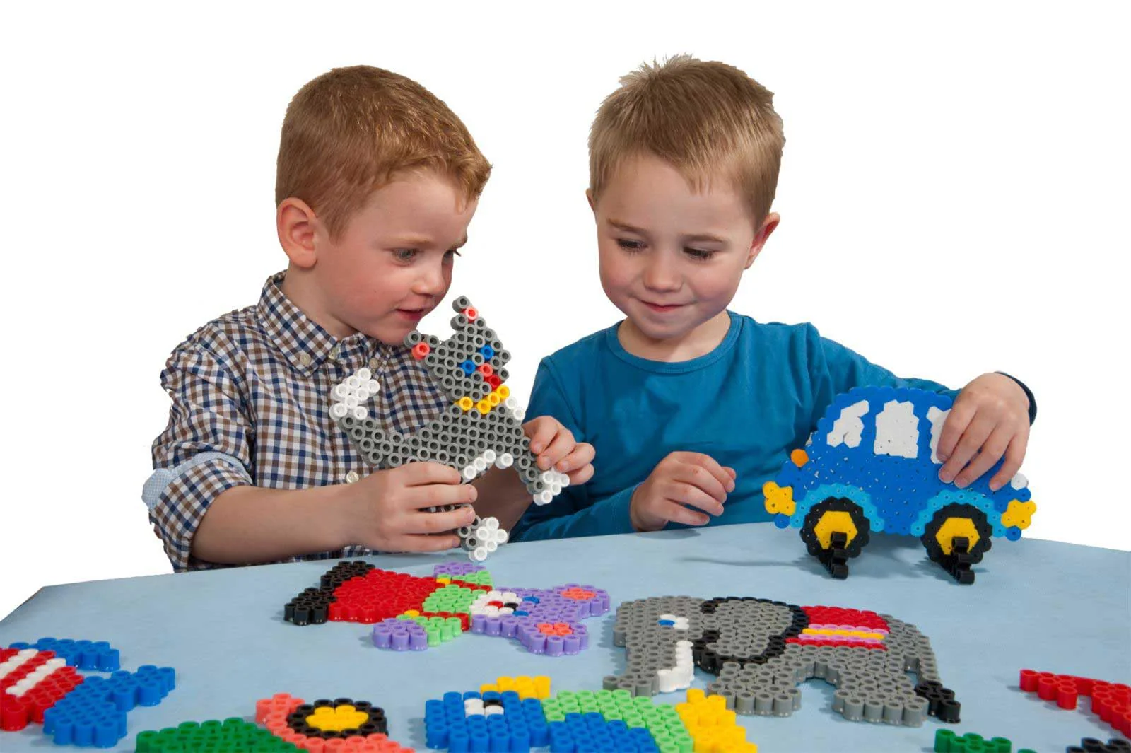 Hama Perlen 8541 Bügelperlen Dose mit ca. 1.400 bunten Maxi Bastelperlen mit Durchmesser 10 mm im Pastellmix, kreativer Bastelspaß für Groß und Klein - Image 5