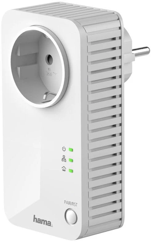 Hama Socket Powerline 600 Mbps weiß - Image 4