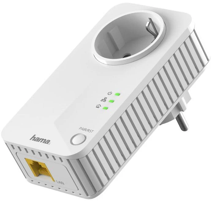 Hama Socket Powerline 600 Mbps weiß - Image 5