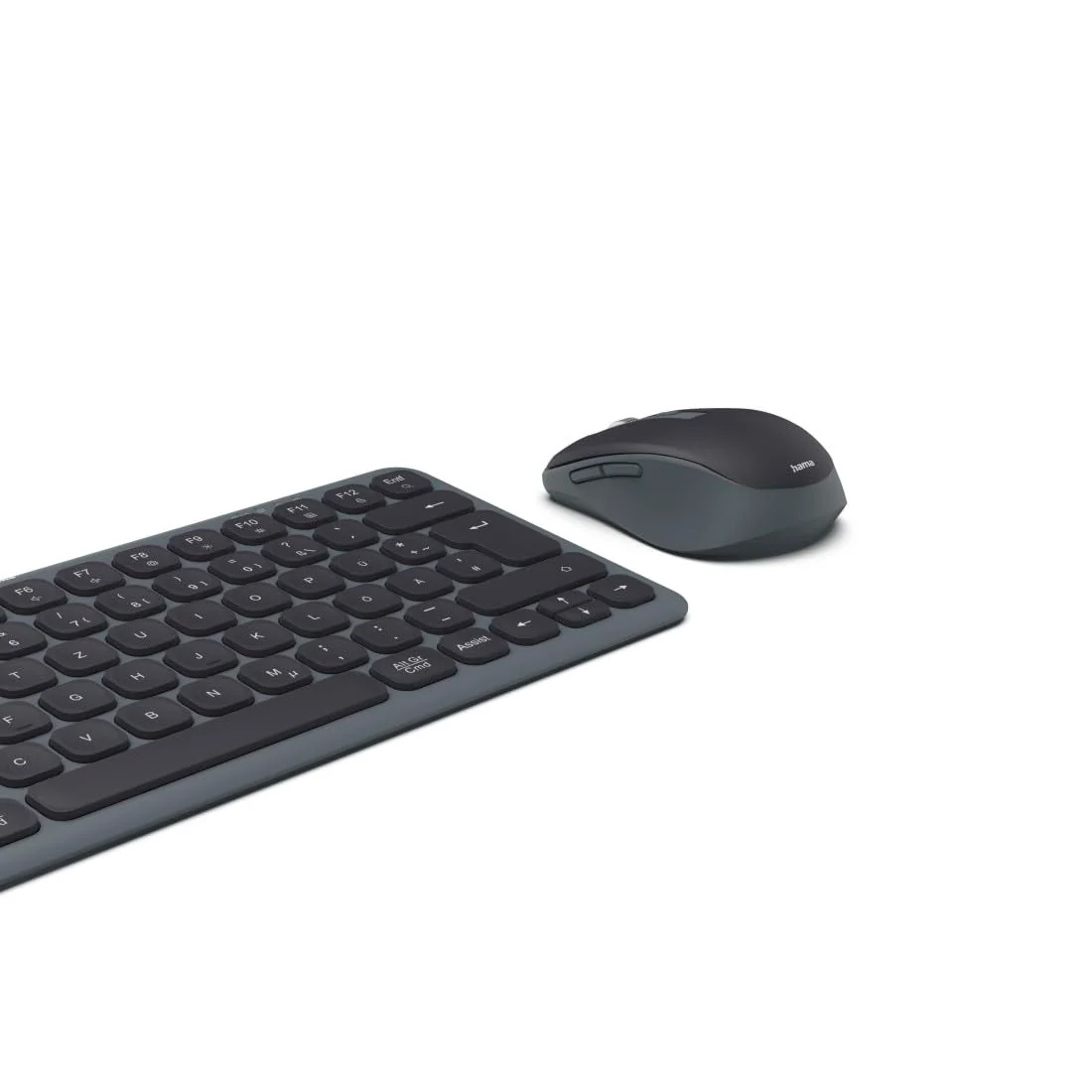 Hama Tastatur Maus Set kabellos (Multi Device Tastatur und Maus mit Bluetooth/Funk für PC, Smartphone, Tablet, klein, mit Batterien, leise Scissortasten, Multimedia Tasten, deutsches QWERTZ-Layout) - Image 18